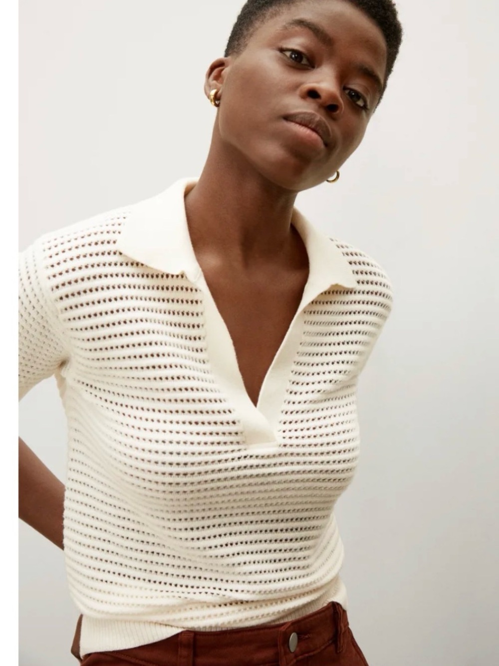 Everlane Cotton Merino Polo